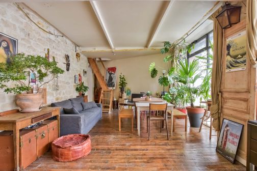Vente Triplex 88 m² Paris 18 3 Pièces