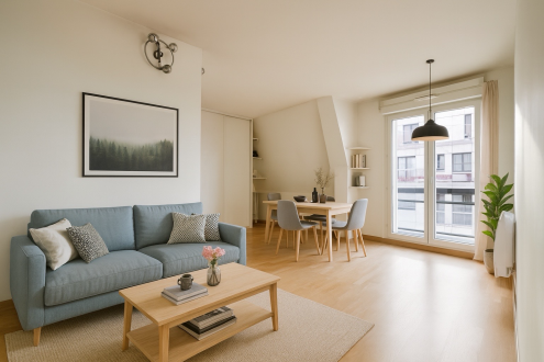 Vente Appartement 50&nbsp;m² Asnières-sur-Seine 2&nbsp;Pièces